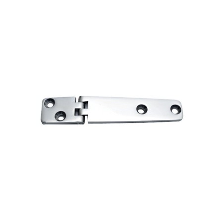 Cerniera in acciaio inox rettangolare Apertura a 95° 141x29x4mm OS3886340-0%