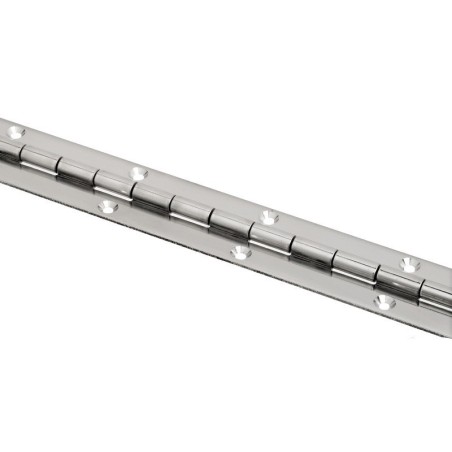 Cerniera forata e svasata in inox Barra 2mt Larghezza 30mm Spessore 1mm OS3899801-18%