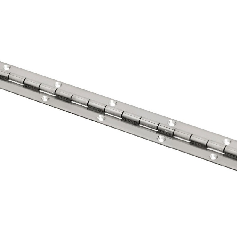 Cerniera forata e svasata in inox Barra 2mt Larghezza 40mm Spessore 1,5mm OS3899802-18%