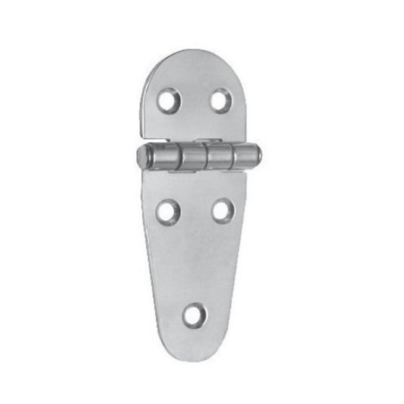 Stainless steel stamped hinge 105x40 mm OS3844171