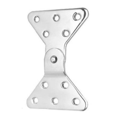 Stainless steel stamped hinge 145x100mm Thickness 2.5mm N60242240330