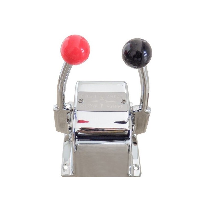 Chrome-plated Double lever control box FNI4241005