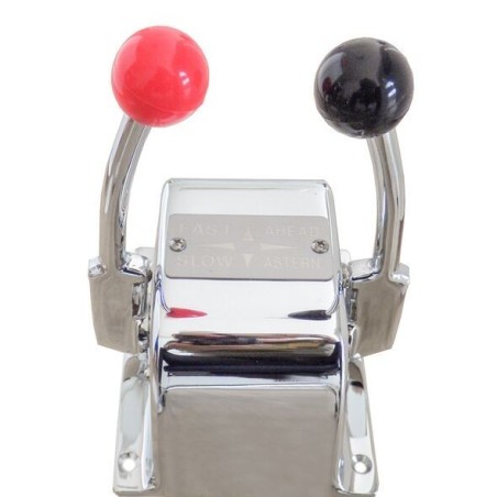 Chrome-plated Double lever control box FNI4241005