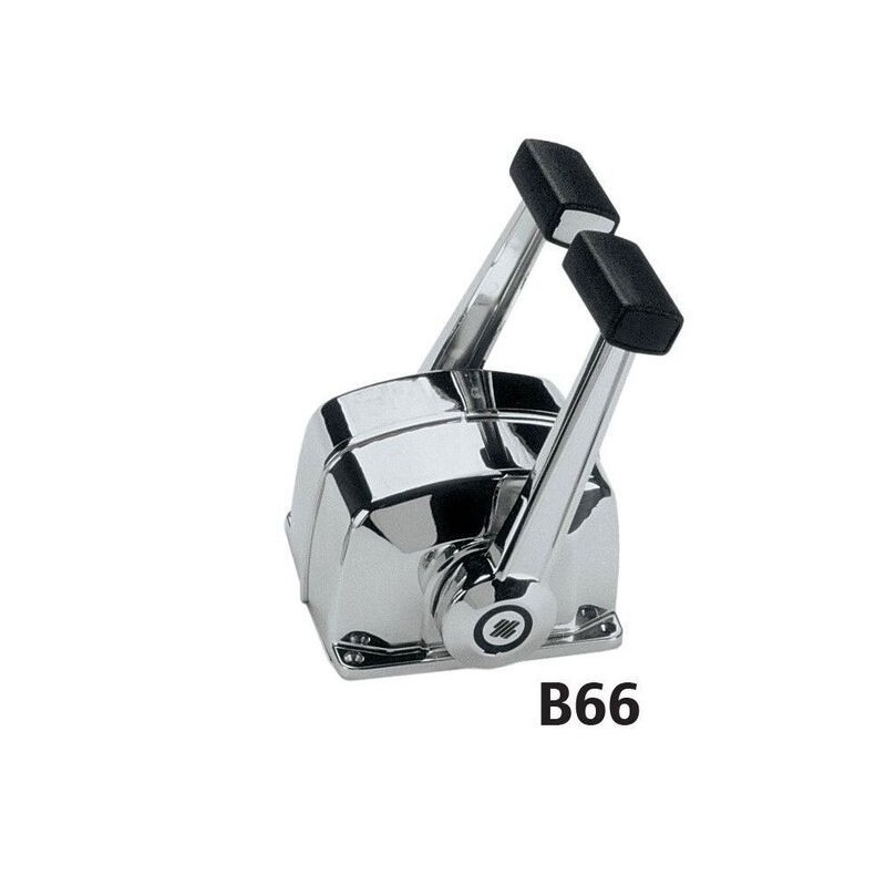 Scatola comando B666 Cromata 2 motori UT40657J-25%