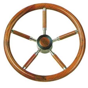 Volante Timone Ø 400mm Teak FNI4345240-30%