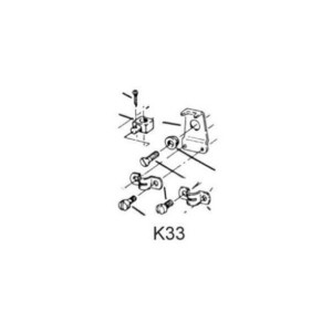 Lever control accessories - K33 - adaptor kit UT38378D
