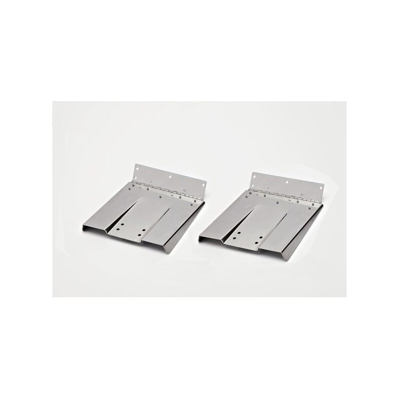 Uflex P99 Pair Mirror Polished Stainless Steel trim tab blades 9"x 9" 5UF41844N