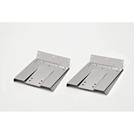 Uflex P1218 Pair Mirror Polished Stainless Steel trim tab blades 12"x 18" UF41847V