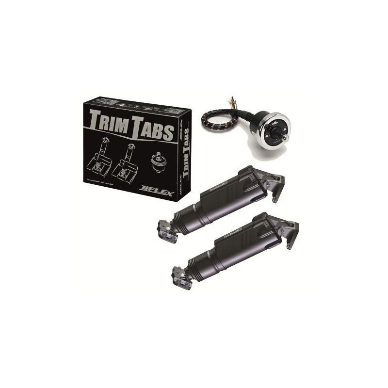 Uflex MTC 12-CH Electromechanical Trim Tabs Set 2 AC 12VDC Actuators + 1 joystick UF43043M