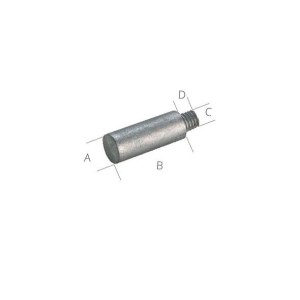 Anodo di Zinco a Barilotto per Scambiatori di Calore 6L2286 CATERPILLAR ∅ 28x55+20 mm N80605030335-40%