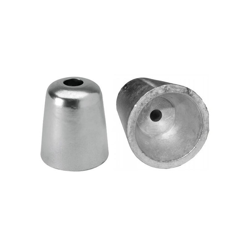 Anodo di Zinco ad Ogiva RIVA RI013 per assi ed eliche Ø14mm 51xh59mm N80605430260-50%