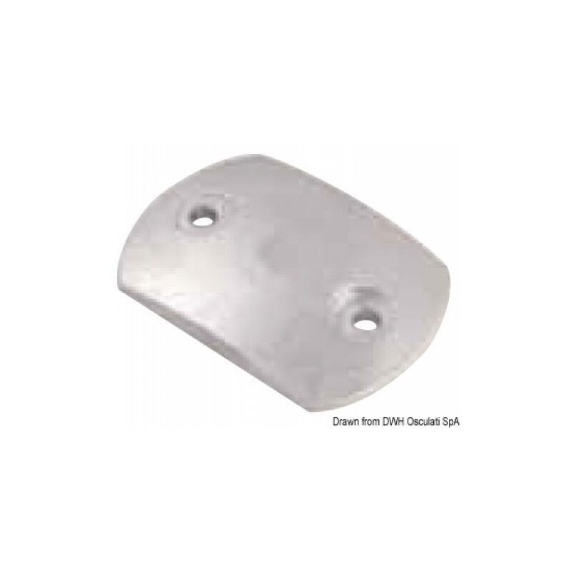 Anodo di Zinco a Piastra Bombata RENAULT MARINE 80x55 mm OS4360005-40%
