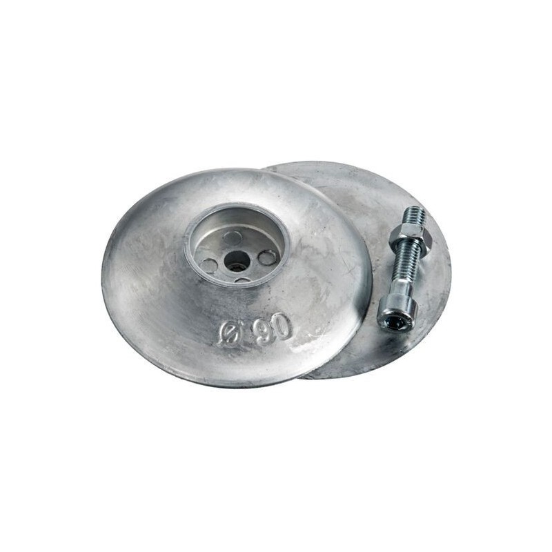 Coppia Anodi di Zinco a Rosa per Timoni ∅70xh26mm 387gr Tipo Leggero N80605530022-10%