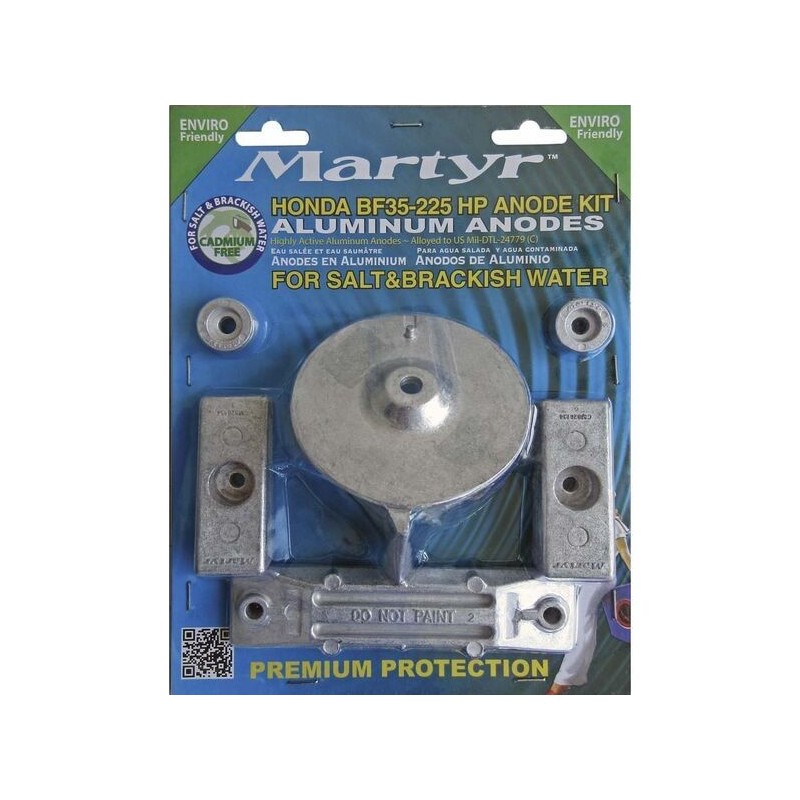 Honda BF35-225 Motor Zinc Anode Set N80607530915