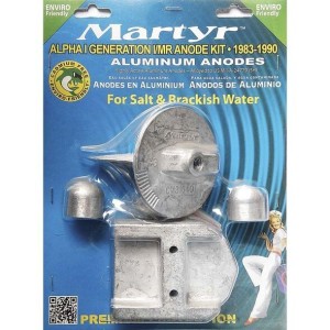 Set Zinc anodes for Mercury Alpha I Generation I Engine 1983 - 1990 N80607030647