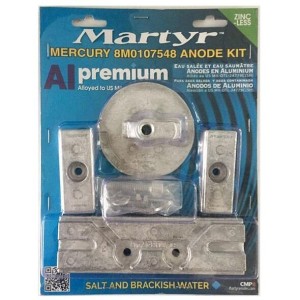 Kit Anodi di Zinco per motori Mercury 8M0107548 N80607030648-10%