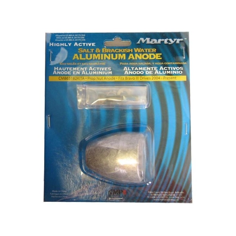 Kit Anodi di Alluminio MERCRUISER Bravo III dal 2004 ad oggi N80607030657-10%
