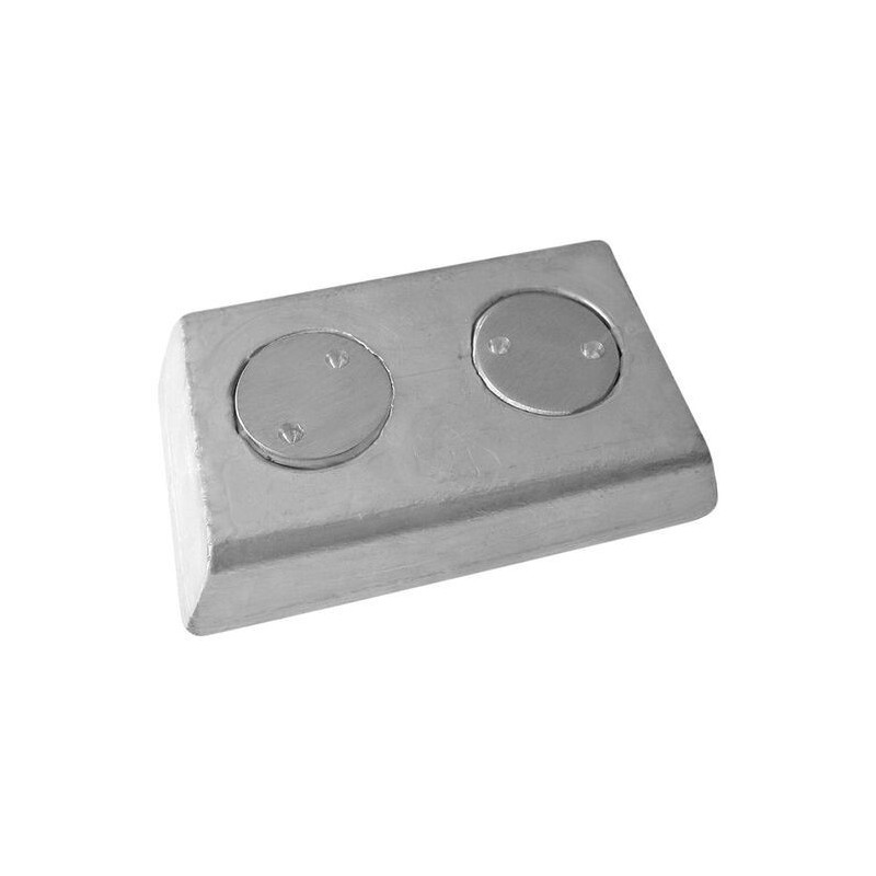 Anodo di Zinco a Piastra 2,6kg 150x80x40mm N80608030770-10%