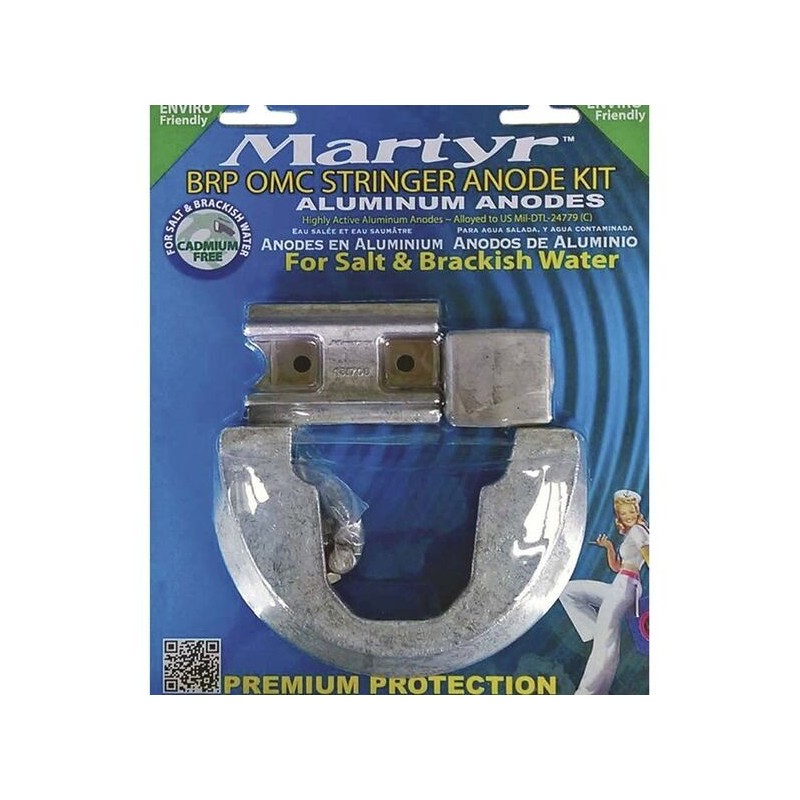 Kit anodi di Zinco per motori BRP OMC Stringer N80607030665-10%