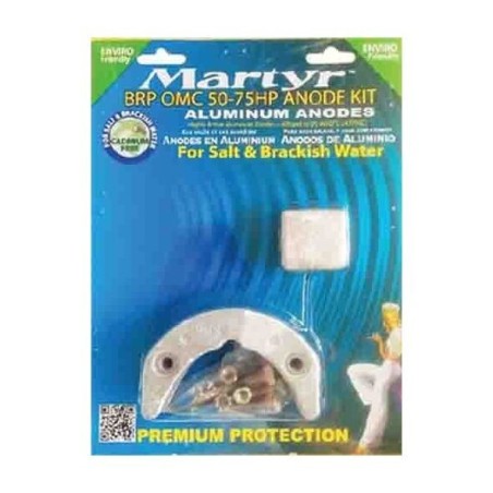 BRP OMC 50-75HP Zinc Anode Set N80607030670