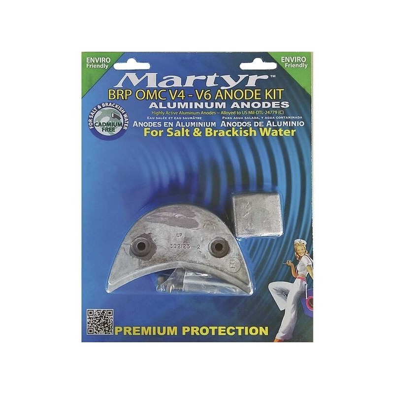 BRP OMC V4 - V6 Zinc Anode Set N80607030672