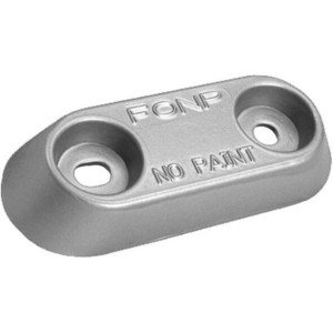 Anodo a piastra VET 1 per carene 150x60xh25mm Interasse 80mm N80605930295-10%