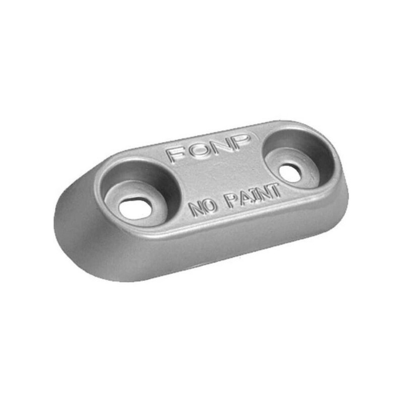 VET 1 Plate hull anode 150x60xh25mm Wheelbase 80mm N80605930295