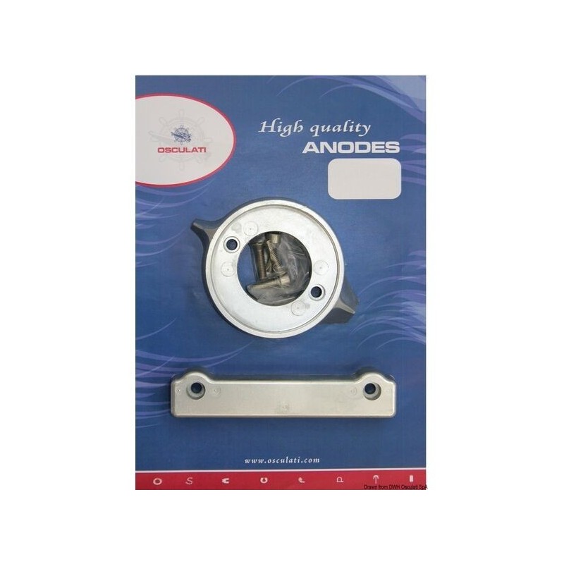 Kit 2 Pezzi Anodi di Zinco VOLVO 280 Intercambiabili con gli Originali OS4334000-18%