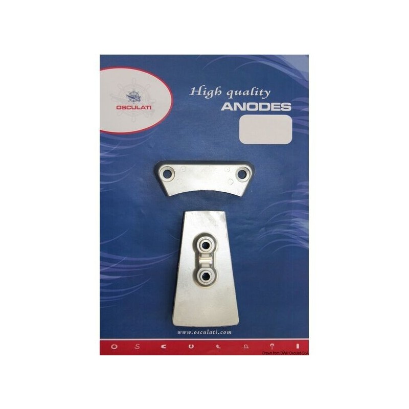 Kit 2 Pezzi Anodi di Zinco VOLVO DPH DPR Intercambiabili con gli Originali OS4334500-18%