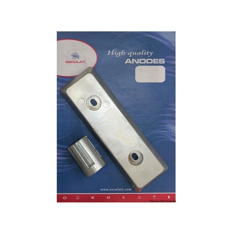 Kit 2 Pezzi Anodi 40005875 Alluminio 3593881 Zinco VOLVO IPS OS4350900-28%