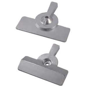 Anodo di Zinco a Piastra 6G8-4525101 YAMAHA MARINER SELVA 9.9HP N80607030619-40%