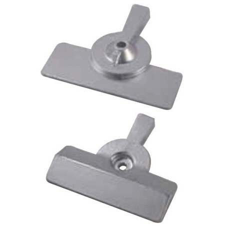 Anodo di Zinco a Piastra 6G8-4525101 YAMAHA MARINER SELVA 9.9HP N80607030619-40%