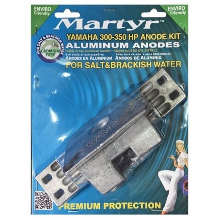 Kit anodi di Zinco per motori Fuoribordo Yamaha 300-350HP N80607430400-10%