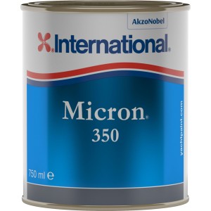 International Micron 350w Self-polishing Antifouling 0.75Lt Dover White 458COL614