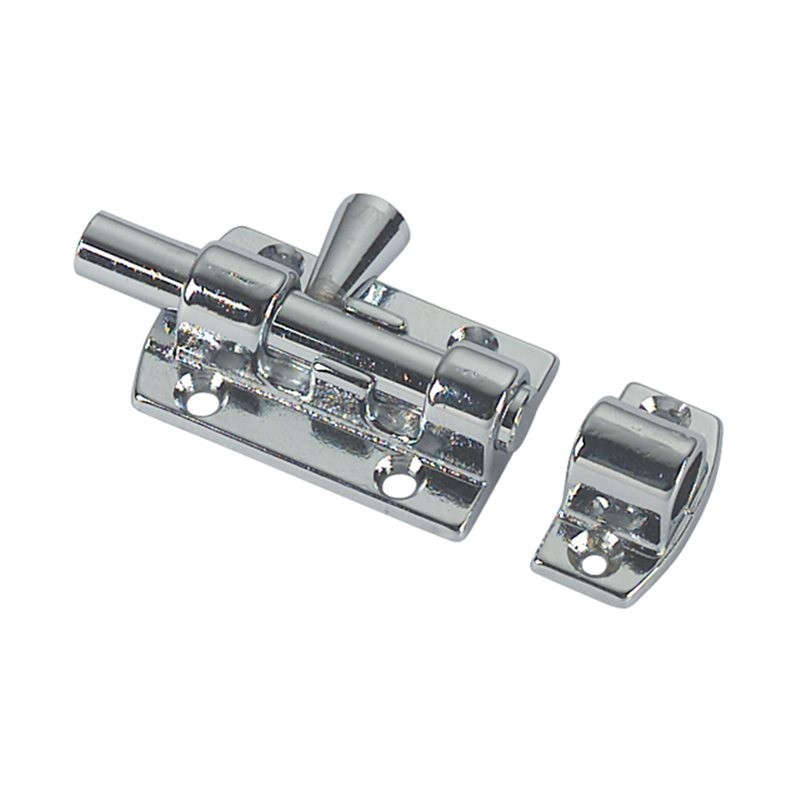 Chromium-plate brass barrel bolt 90x30mm N60341500542