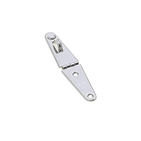 Stainless steel hinge with hole for padlock 145x32x1.2mm N603415V4905