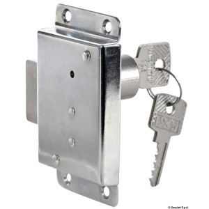 Chromium-plate brass yale lock 50x50mm OS3813200DX
