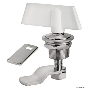 Stainless steel and chromium-plate brass safe lock OS3831000