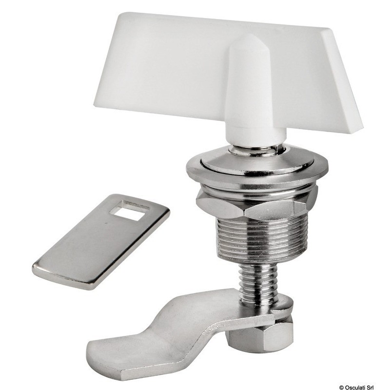 Stainless steel and chromium-plate brass safe lock OS3831000