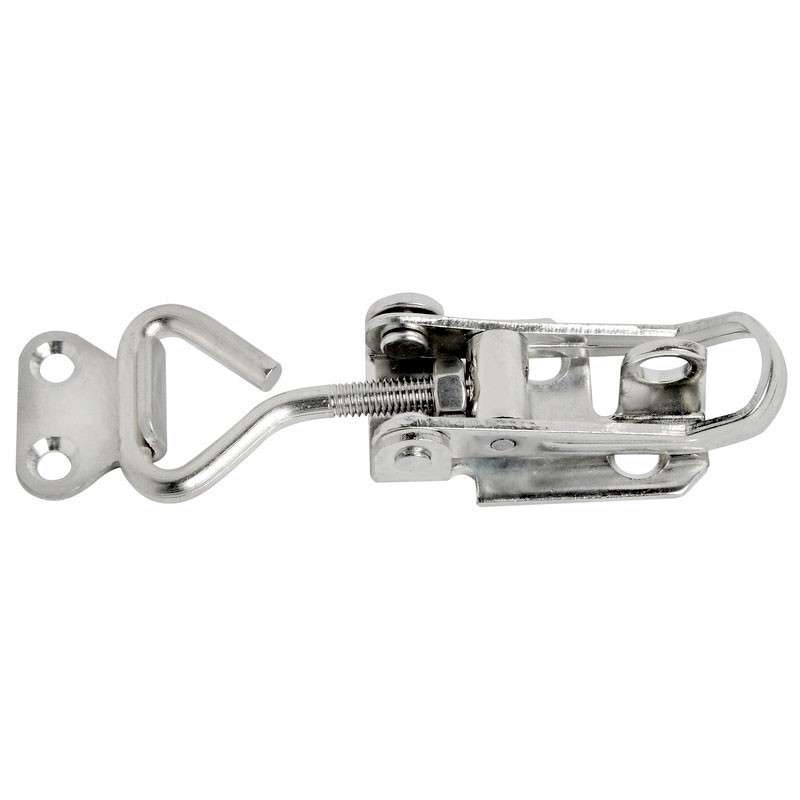 Chiusura a leva in inox con vite di regolazione Base 43x22mm N60341502940-0%
