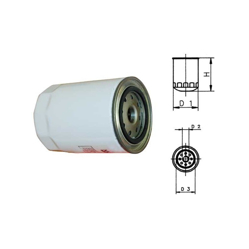 Filtro olio avvitabile FO107 N81951623026-10%