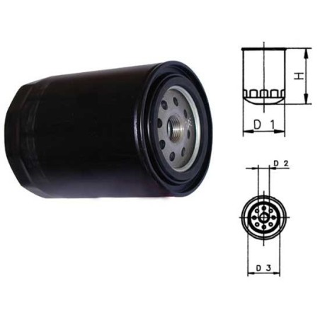 Filtro olio avvitabile FO108 N81951623027-10%