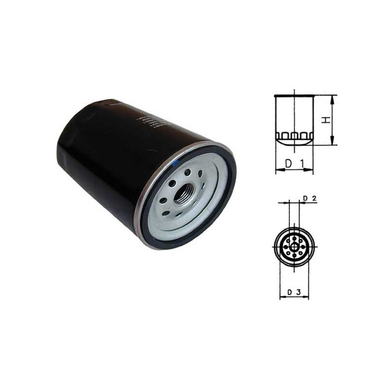 Filtro olio avvitabile FO110 N81951623031-20%