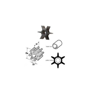 Girante 6 Pale Pompa Acqua Motore Fuoribordo HONDA 19210ZY3003 CEF 391 N82152014250-40%