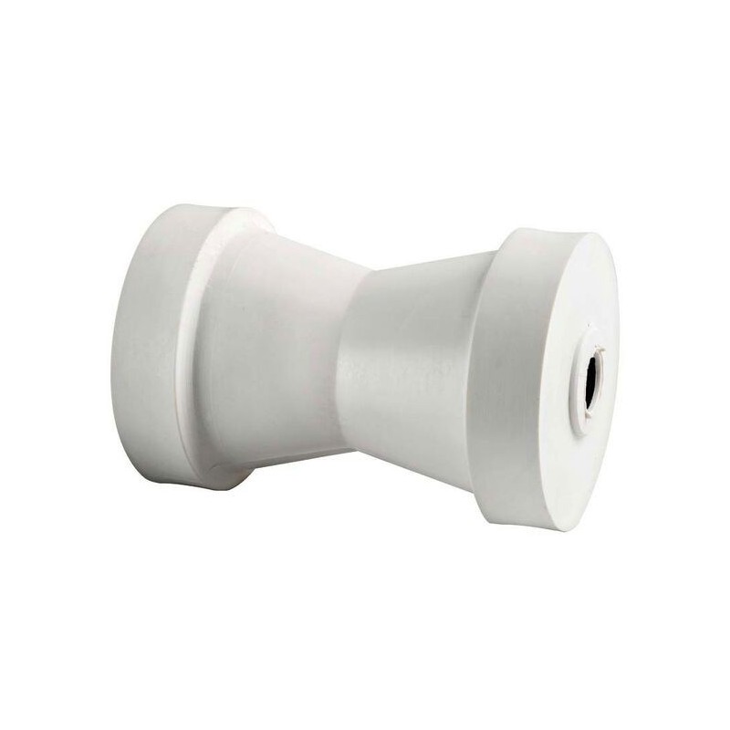 Rullo centrale Lunghezza 130mm Ø 80mm Bianco OS0200302-40%