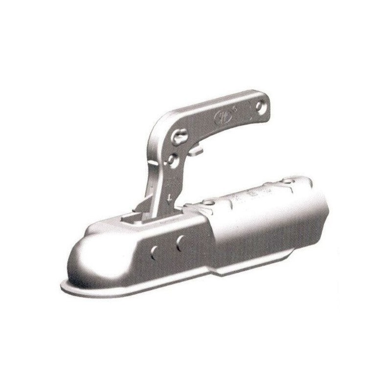 Universal tow hook Round pipe Ø50mm for loads up to 750kg OS0201075