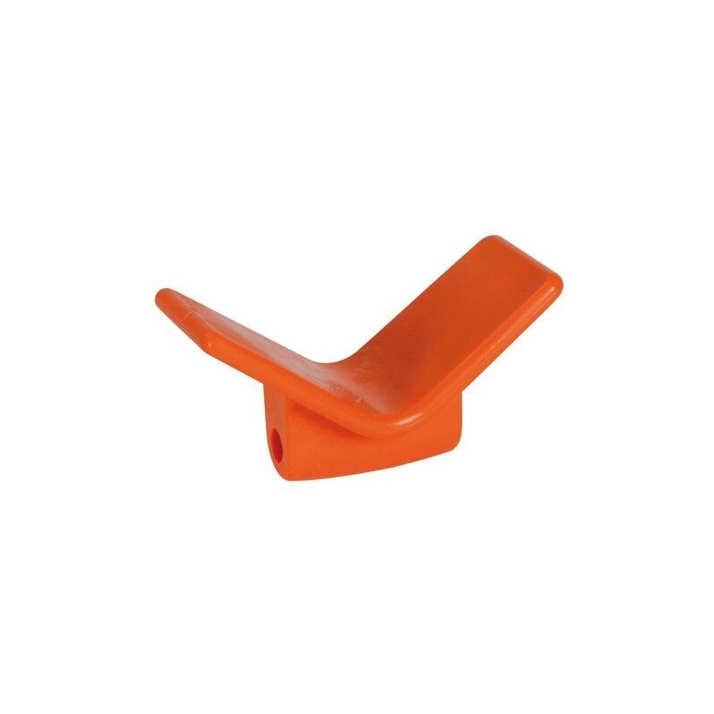 Orange low stop in polyurethane 105 x 67 x 124 mm  OS0202981