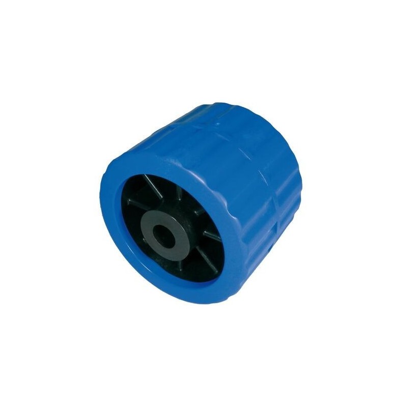 Rullo laterale Ø 100mm Lunghezza 75mm Ø foro 15mm Blu OS0203111-40%