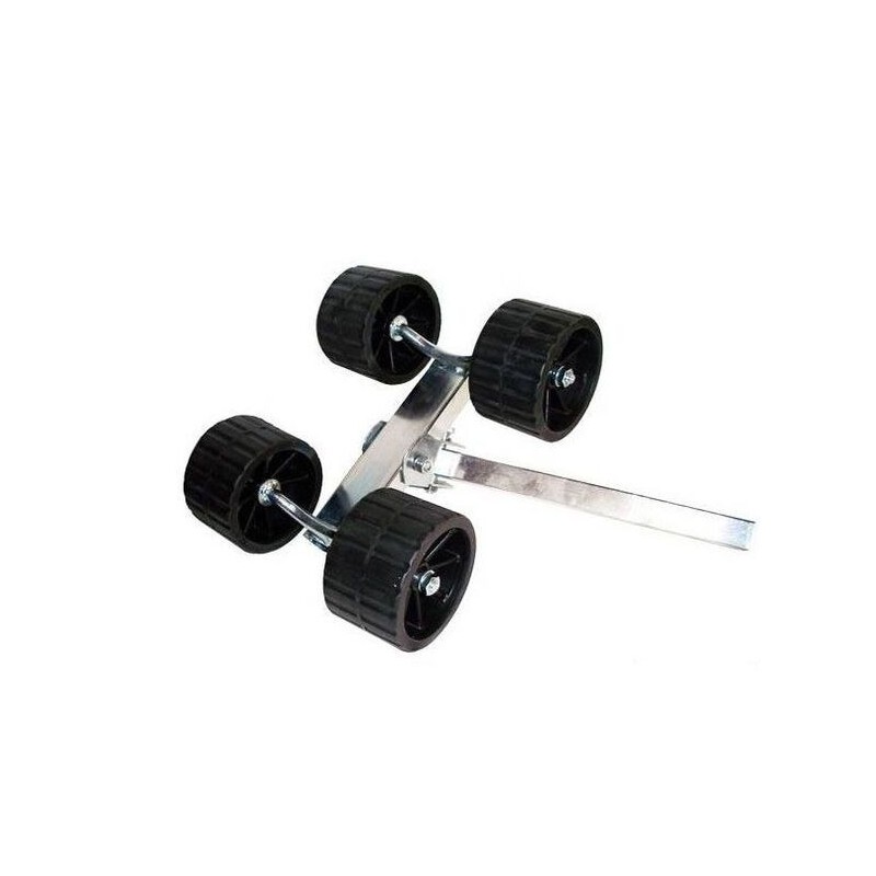 Rullo basculante laterale doppio Tubo 40 mm rialziato OS0203120-18%