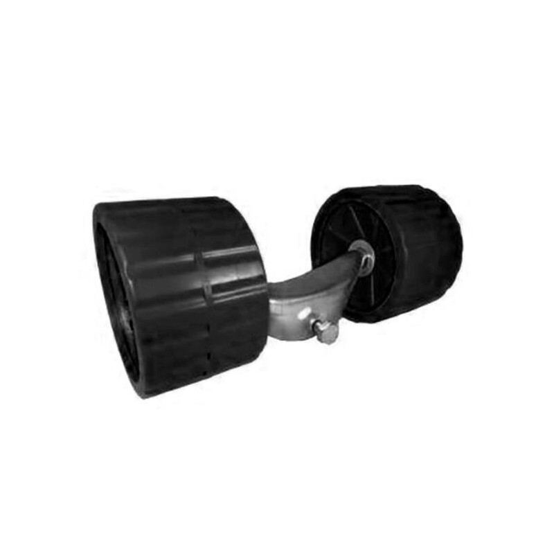 Staffa con Rulli Oscillanti Neri Rulli 120x75mm OS0203151-18%